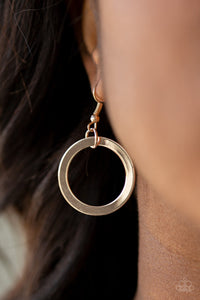 In Full Orbit Rose Gold Necklace
