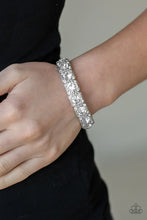 Load image into Gallery viewer, Blinged Out White Bracelet