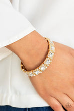 Load image into Gallery viewer, Blinged Out Gold Bracelet
