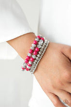 Load image into Gallery viewer, Socialize Pink Bracelet