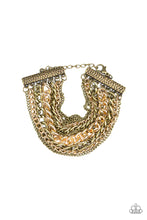 Load image into Gallery viewer, Metallic Horizon Brass Bracelet