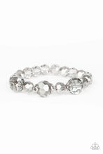 Load image into Gallery viewer, Crystal Collision Silver Bracelet