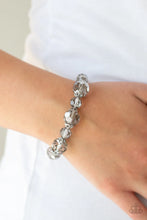 Load image into Gallery viewer, Crystal Collision Silver Bracelet