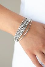 Load image into Gallery viewer, City Stretch Silver Bracelet