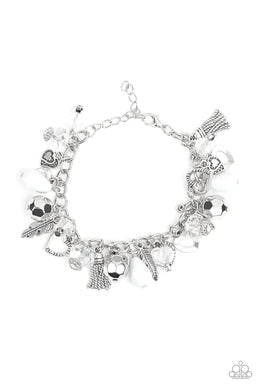 Charmingly Romantic White Bracelet