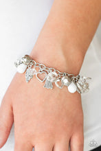 Load image into Gallery viewer, Charmingly Romantic White Bracelet