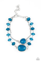 Load image into Gallery viewer, Crowd Pleaser Blue Bracelet