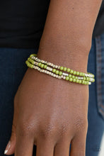 Load image into Gallery viewer, Micro Beading Green Bracelet