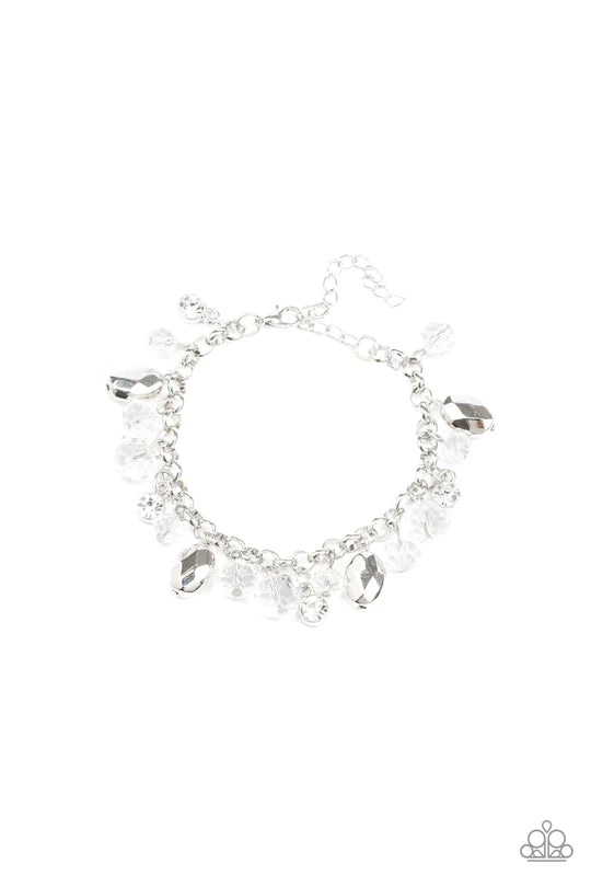 Dazing Dazzle White Bracelet
