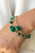 Load image into Gallery viewer, Crowd Pleaser Green Bracelet