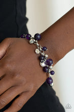 Load image into Gallery viewer, Glossy Glow Purple Bracelet