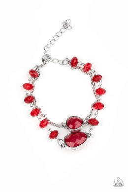 Crowd Pleaser Red Bracelet