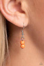 Load image into Gallery viewer, Beaded Bliss Orange Necklace