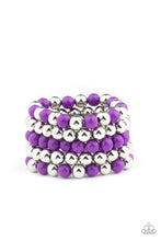 Load image into Gallery viewer, Pop-YOU-lar Culture Purple Bracelet