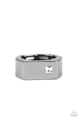 Steadfast Black Men’s Ring