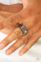 Load image into Gallery viewer, Steadfast Black Men’s Ring