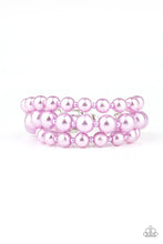Load image into Gallery viewer, Total PEARL-fection Purple Bracelet