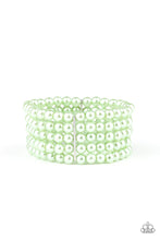 Load image into Gallery viewer, Pearl Bliss Green Bracelet