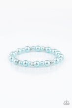 Load image into Gallery viewer, Powder and Pearls Blue Bracelet