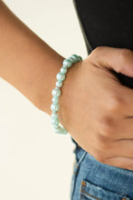 Load image into Gallery viewer, Powder and Pearls Blue Bracelet