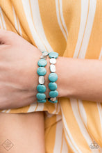 Load image into Gallery viewer, Simply Sedimentary Blue Bracelet