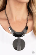 Load image into Gallery viewer, Metallic Enchantress Black Necklace