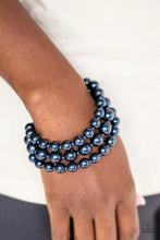 Load image into Gallery viewer, Total PEARL-fection Blue Bracelet