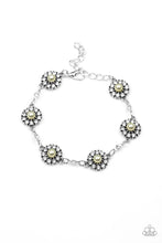 Load image into Gallery viewer, Garden Flower Grandeur Yellow Bracelet