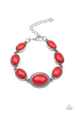Load image into Gallery viewer, Serene Stonework Red Bracelet