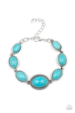 Load image into Gallery viewer, Serene Stonework Blue Bracelet