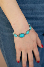 Load image into Gallery viewer, Serene Stonework Blue Bracelet