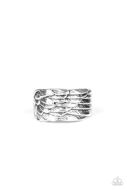 Fossil Fuel Silver Men’s Ring