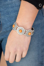 Load image into Gallery viewer, Bountiful Blossoms Orange Bracelet