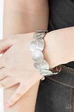 Load image into Gallery viewer, Pleasantly Posy Silver Bracelet