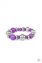 Load image into Gallery viewer, Majestic Masonry Purple Bracelet