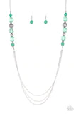 Load image into Gallery viewer, Native New Yorker Green Necklace