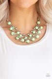 Load image into Gallery viewer, Seaside Soirée Green Necklace