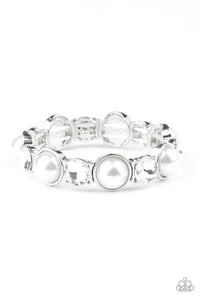 Elegant Entertainment White Bracelet