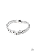 Load image into Gallery viewer, Cut the Cord Silver Bracelet