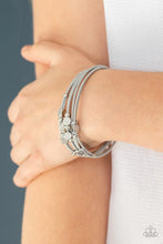 Load image into Gallery viewer, Cut the Cord Silver Bracelet
