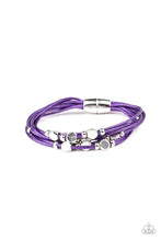 Load image into Gallery viewer, Cut the Cord Purple Bracelet