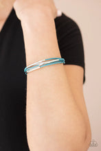 Load image into Gallery viewer, Power Cord Blue Bracelet