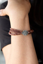 Load image into Gallery viewer, Vintage Collision Brown Bracelet