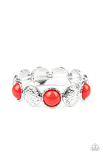 Load image into Gallery viewer, Boardwalk Boho Red Bracelet
