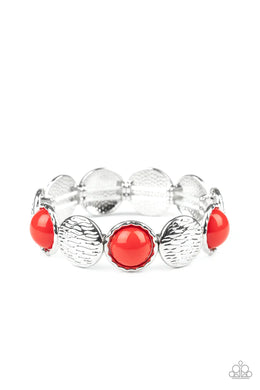 Boardwalk Boho Red Bracelet