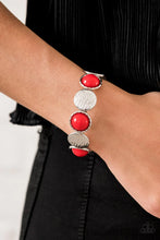Load image into Gallery viewer, Boardwalk Boho Red Bracelet
