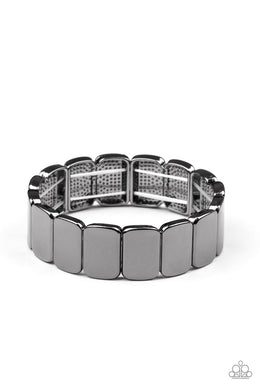 Retro Effect Black Bracelet