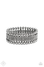 Load image into Gallery viewer, Rustic Rhythm Silver Bracelet