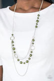 Load image into Gallery viewer, Party Dress Princess Green Necklace
