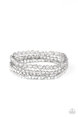 Crystal Crush Silver Bracelet